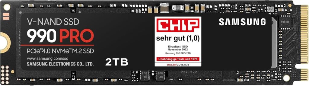 Samsung 990 PRO NVMe M.2 SSD